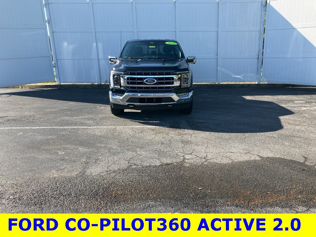 Certified 2022 Ford F-150 Lariat with VIN 1FTFW1ED9NFA45646 for sale in Buckner, KY