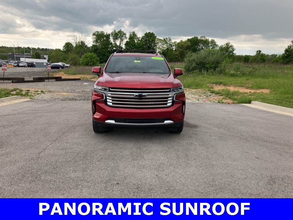 Used 2022 Chevrolet Tahoe High Country with VIN 1GNSKTKL2NR293566 for sale in Buckner, KY