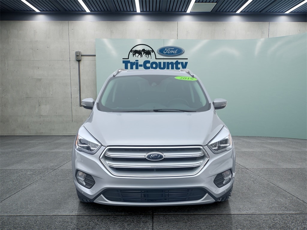 Used 2019 Ford Escape Titanium with VIN 1FMCU0J90KUC45872 for sale in Buckner, KY