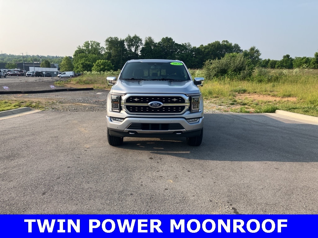 Certified 2022 Ford F-150 Platinum with VIN 1FTFW1ED4NFA08052 for sale in Buckner, KY