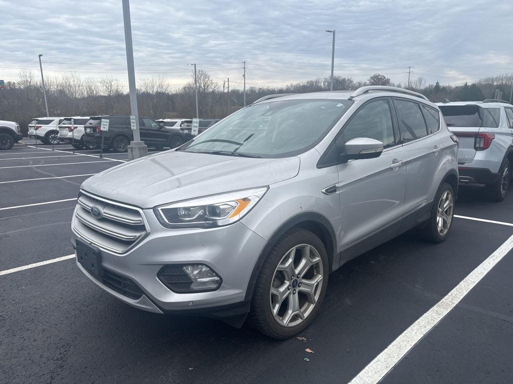 Used 2018 Ford Escape Titanium with VIN 1FMCU9J92JUD48763 for sale in Buckner, KY