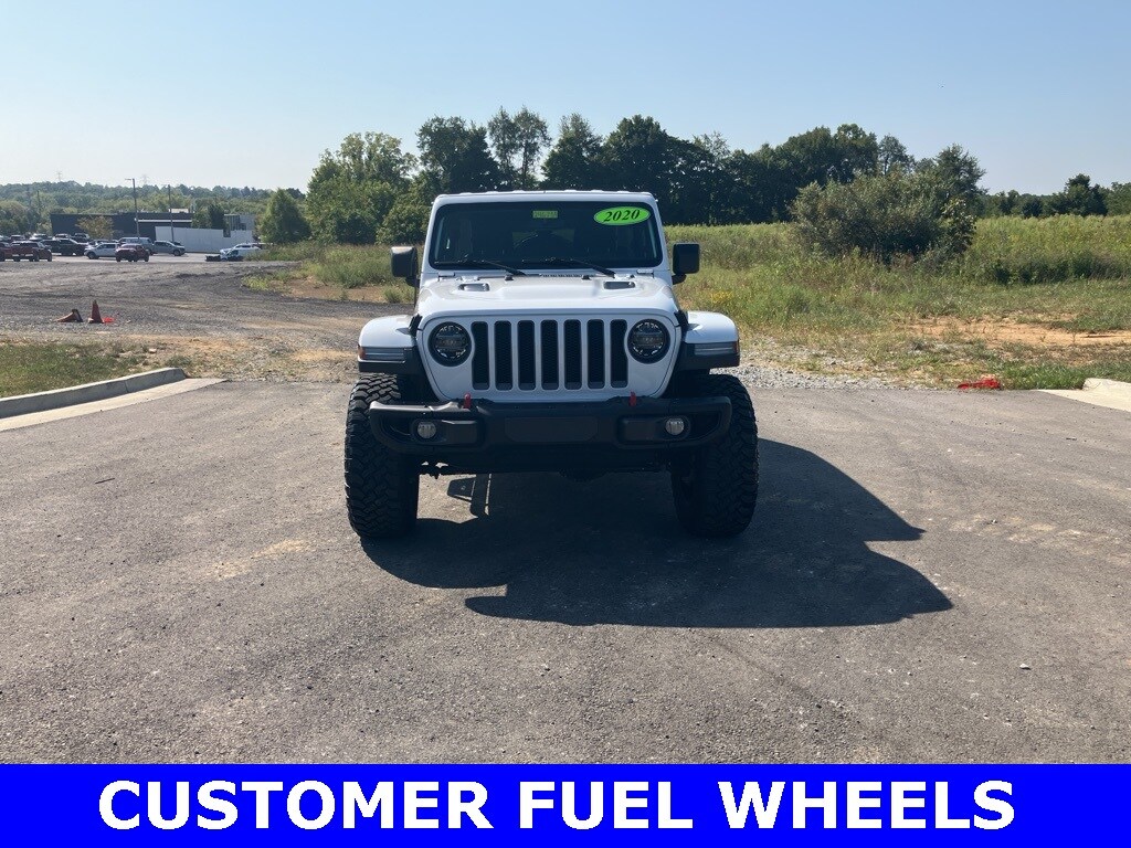 Used 2020 Jeep Wrangler Unlimited Rubicon with VIN 1C4HJXFG8LW146953 for sale in Buckner, KY