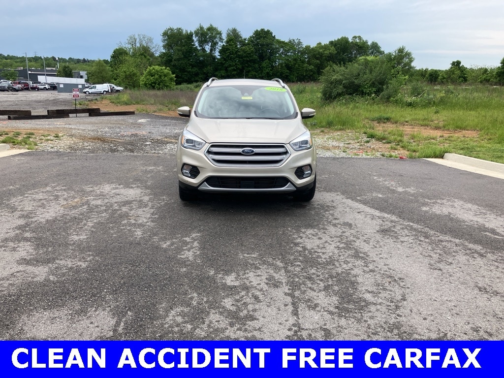 Used 2018 Ford Escape Titanium with VIN 1FMCU0J91JUC17948 for sale in Buckner, KY