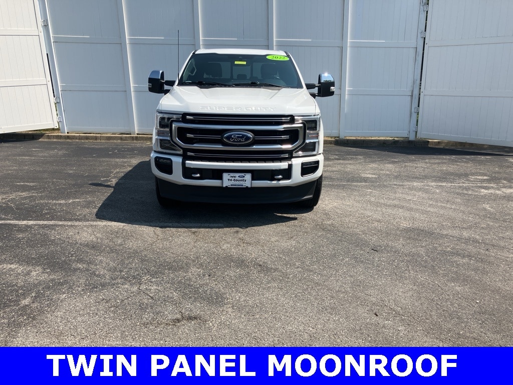 Used 2022 Ford F-250 Super Duty Platinum with VIN 1FT8W2BT5NEC99323 for sale in Buckner, KY