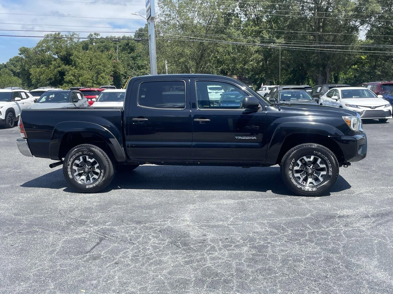 Used 2014 Toyota Tacoma PreRunner with VIN 5TFJU4GN9EX063288 for sale in Royston, GA