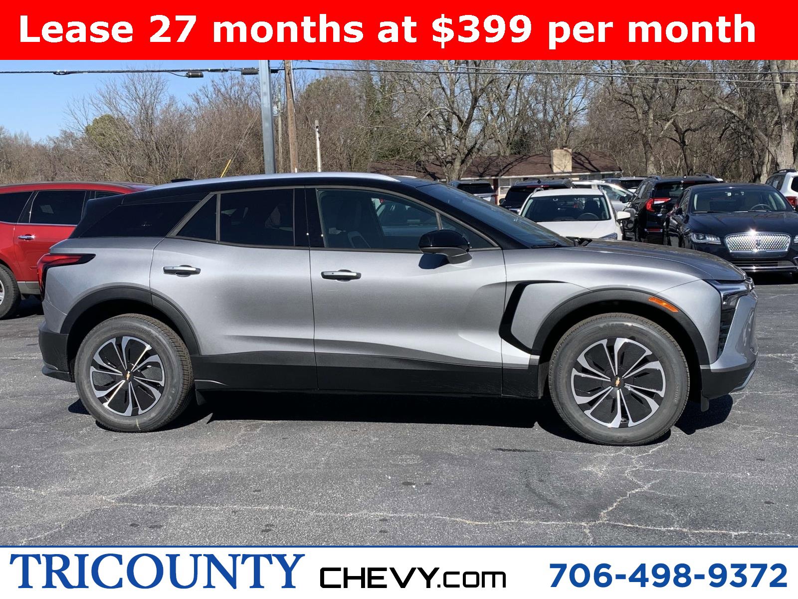 Used 2025 Chevrolet Blazer EV LT with VIN 3GNKDBRM8SS175288 for sale in Royston, GA