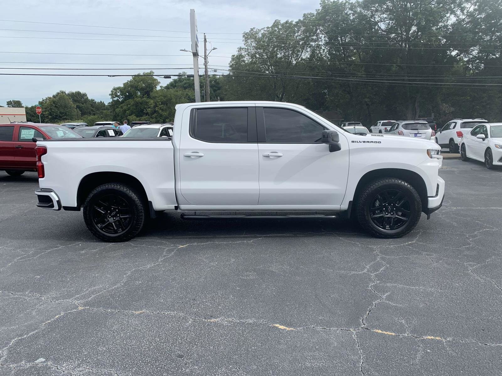 Used 2022 Chevrolet Silverado 1500 Limited RST with VIN 1GCUYEET1NZ199170 for sale in Royston, GA