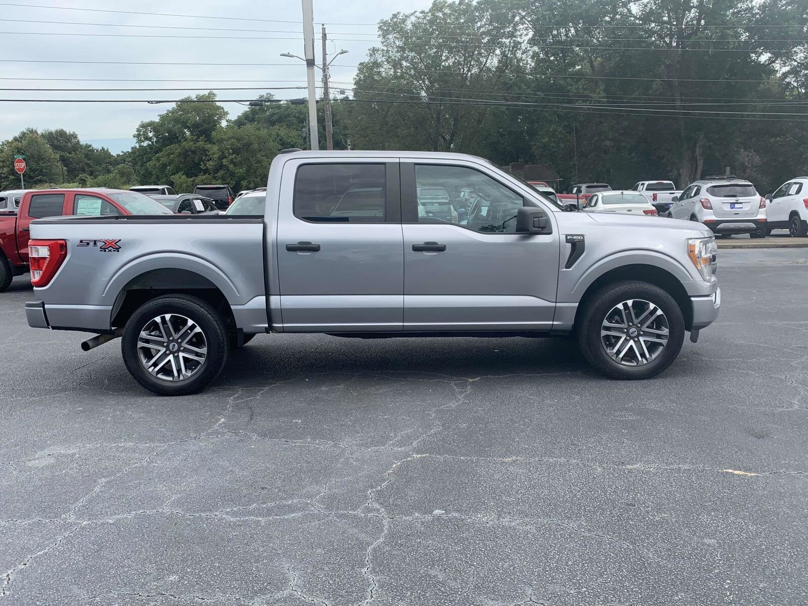 Used 2021 Ford F-150 XL with VIN 1FTEW1EP7MFC76386 for sale in Royston, GA