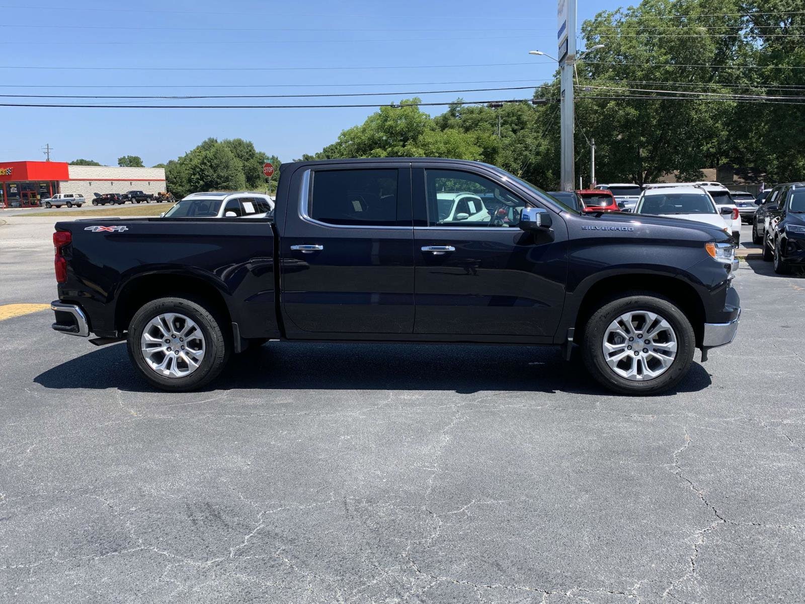 Used 2023 Chevrolet Silverado 1500 LTZ with VIN 1GCUDGED4PZ114230 for sale in Royston, GA