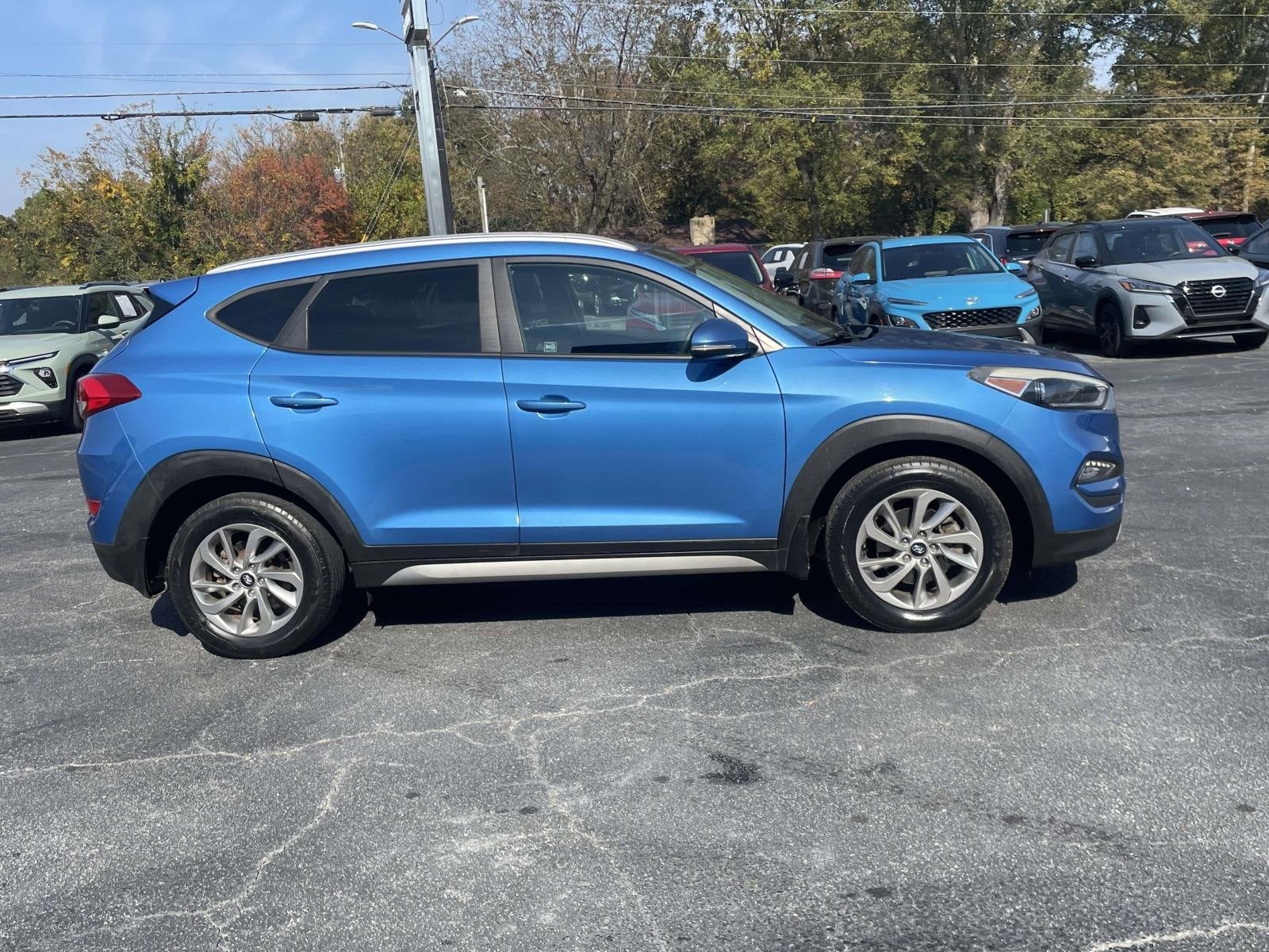Used 2017 Hyundai Tucson Eco with VIN KM8J3CA2XHU303977 for sale in Royston, GA