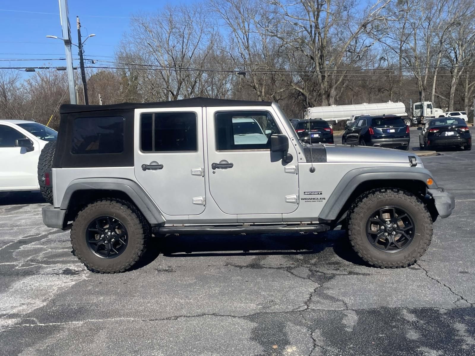 Used 2012 Jeep Wrangler Unlimited Sport with VIN 1C4HJWDG9CL239107 for sale in Royston, GA