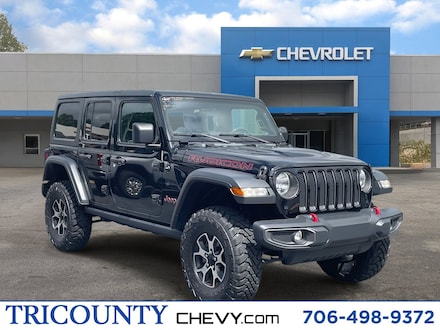 Used 2021 Jeep Wrangler Unlimited Rubicon 4X4 SUV in Cumming GA