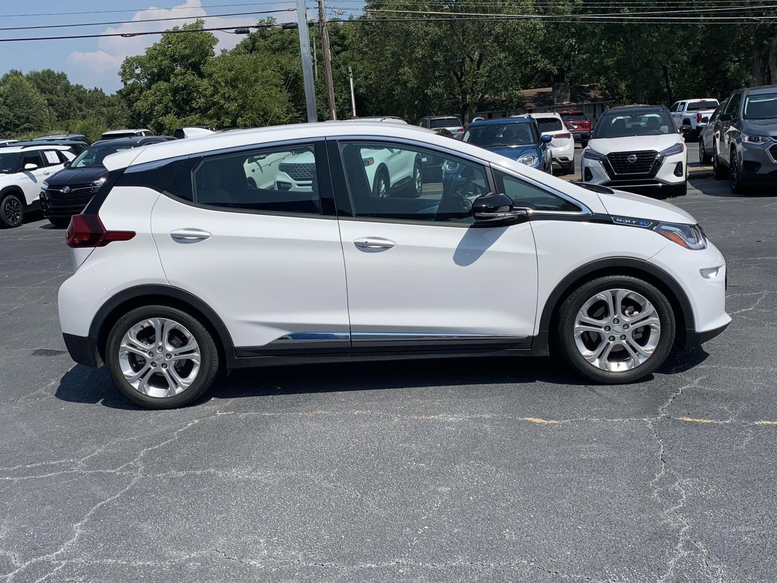 Used 2021 Chevrolet Bolt EV LT with VIN 1G1FY6S01M4110582 for sale in Royston, GA