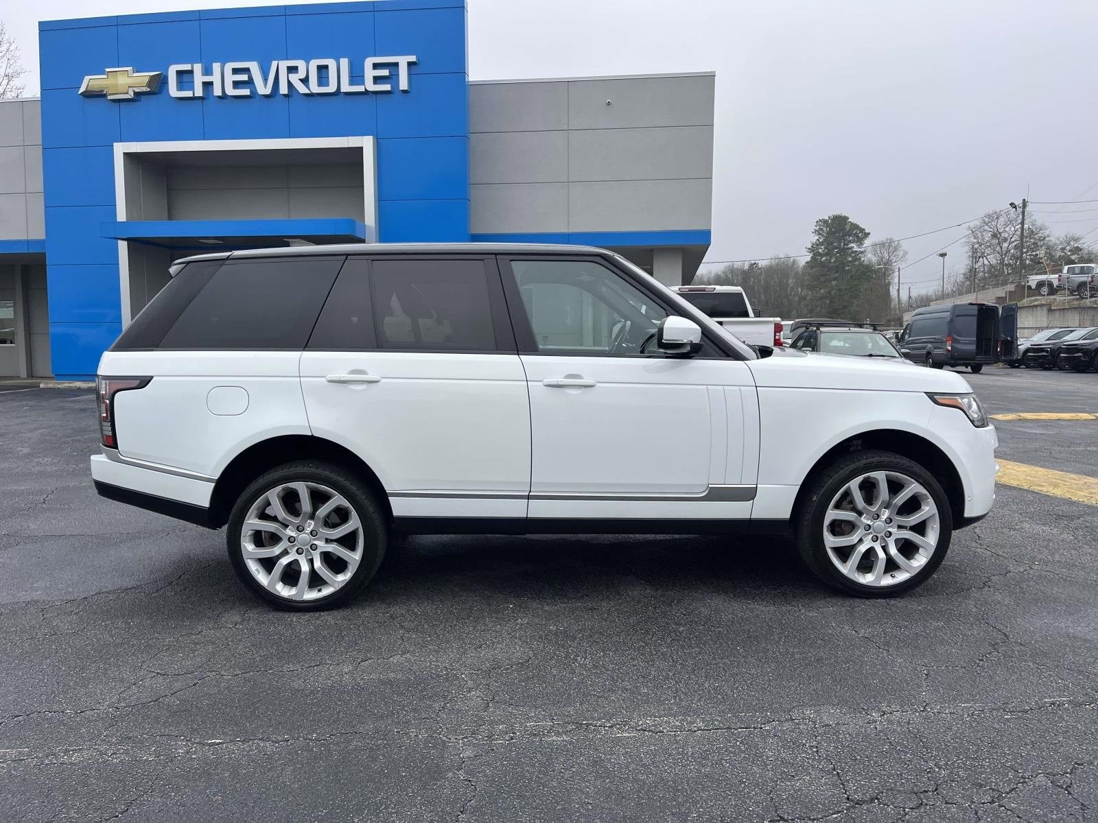 Used 2017 Land Rover Range Rover Supercharged with VIN SALGS2FE2HA321656 for sale in Royston, GA