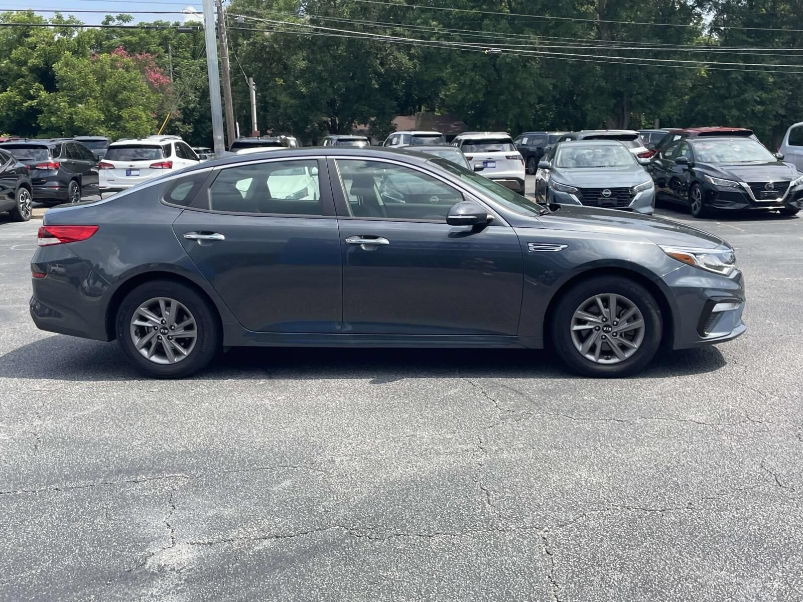 Used 2020 Kia Optima LX with VIN 5XXGT4L37LG440335 for sale in Royston, GA