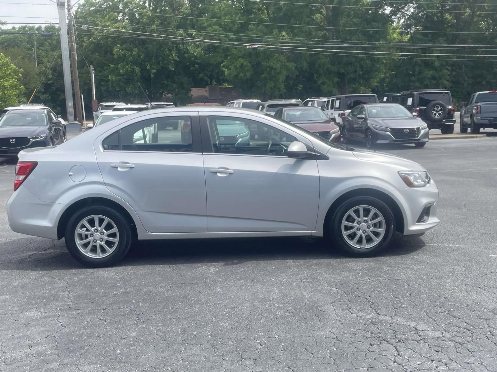 Used 2020 Chevrolet Sonic LT with VIN 1G1JD5SB6L4107421 for sale in Royston, GA