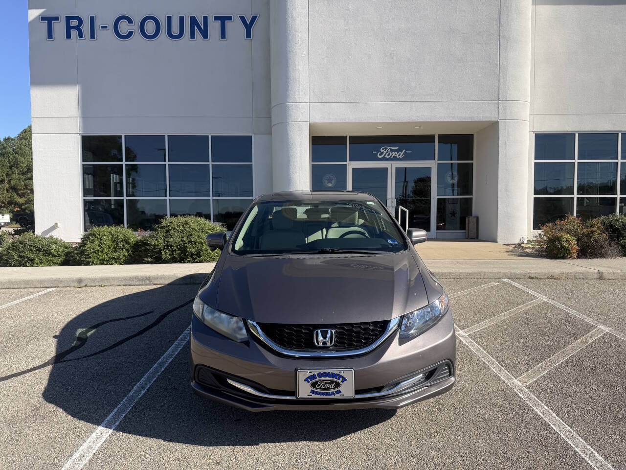 Used 2015 Honda Civic EX with VIN 19XFB2F83FE017212 for sale in Keysville, VA