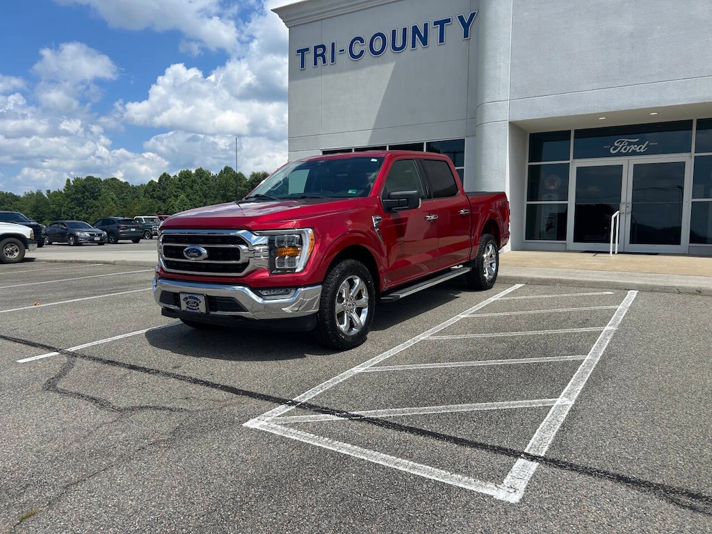 Used 2022 Ford F-150 XLT 4x4 4dr Supercrew 5.5 ft. SB Truck SuperCrew Cab
