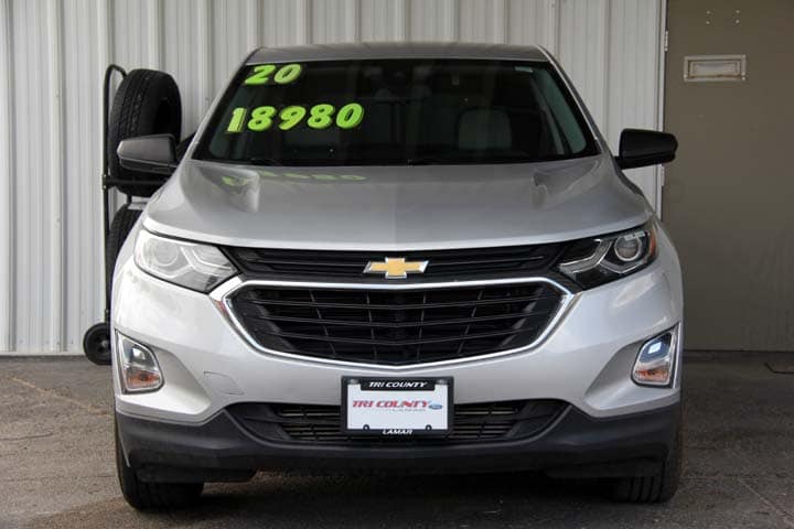 Used 2020 Chevrolet Equinox LS with VIN 2GNAXHEV4L6178791 for sale in Lamar, CO