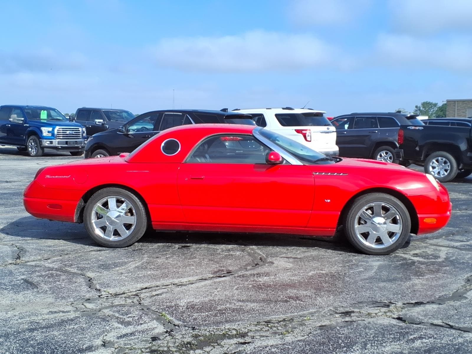 Used 2002 Ford Thunderbird Deluxe with VIN 1FAHP60A22Y100430 for sale in Oak Harbor, OH