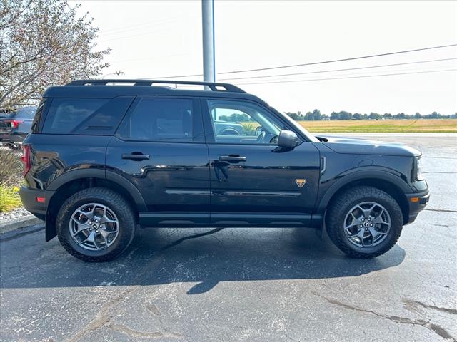 Used 2021 Ford Bronco Sport Badlands with VIN 3FMCR9D97MRB33307 for sale in Oak Harbor, OH