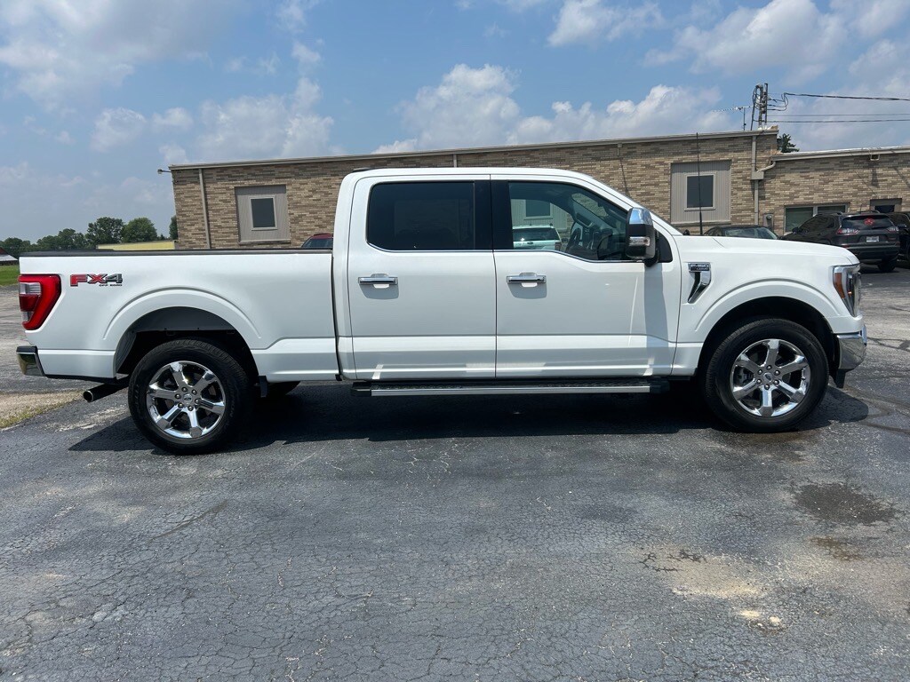 Used 2023 Ford F-150 Lariat with VIN 1FTFW1E8XPFD12704 for sale in Oak Harbor, OH