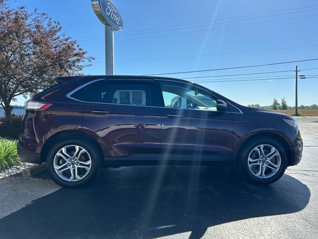 Used 2018 Ford Edge Titanium with VIN 2FMPK4K9XJBB38216 for sale in Oak Harbor, OH