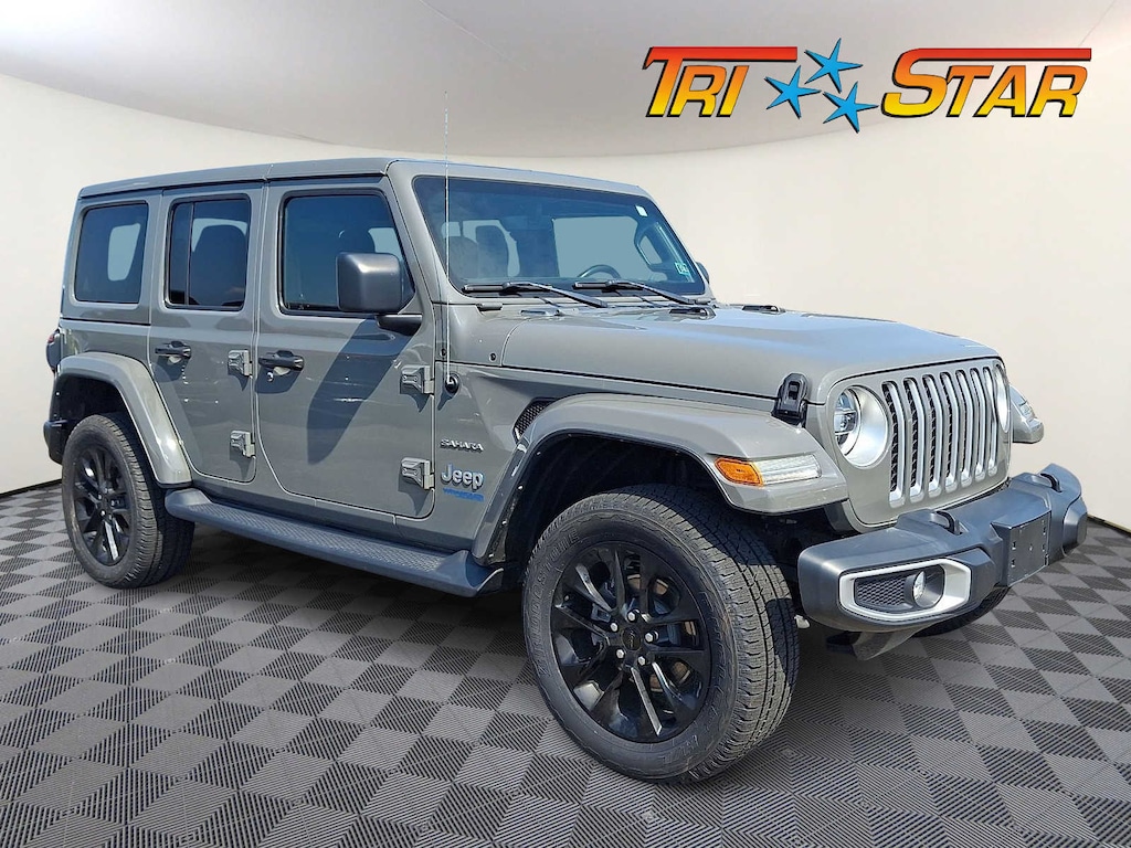Used 2021 Jeep Wrangler 4xe Sahara SUV
