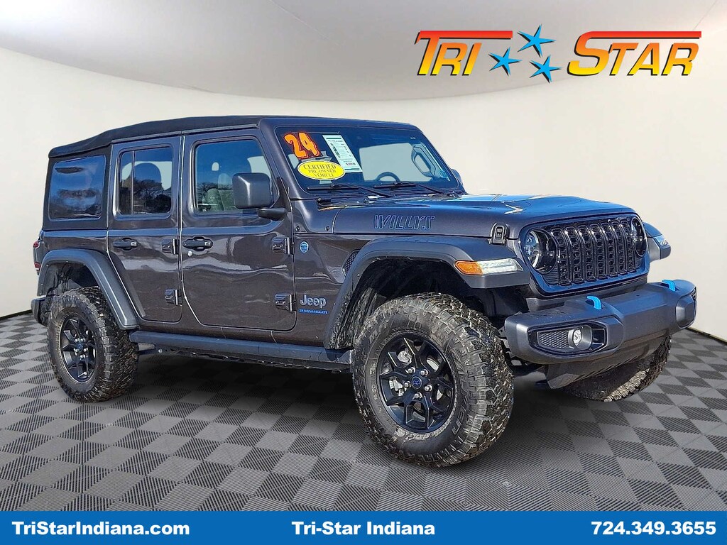 Used 2024 Jeep Wrangler 4xe Sport SUV
