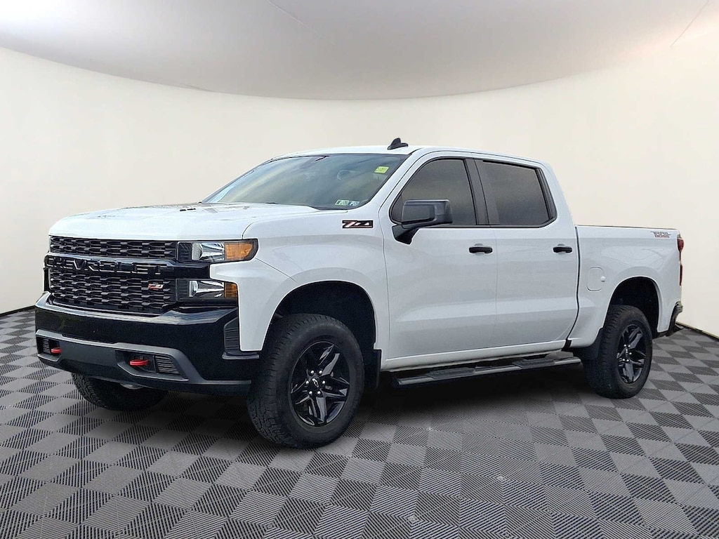 Used 2022 Chevrolet Silverado 1500 LTD Custom Trail Boss Truck Crew Cab