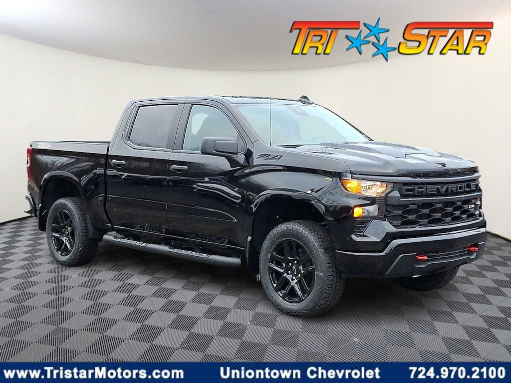 New 2026 Chevrolet Silverado 1500 Custom Trail Boss Truck