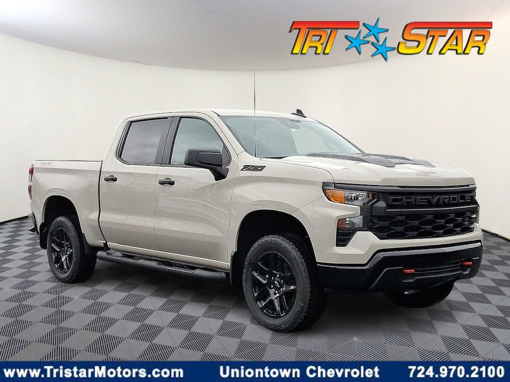 New 2026 Chevrolet Silverado 1500 Custom Trail Boss Truck