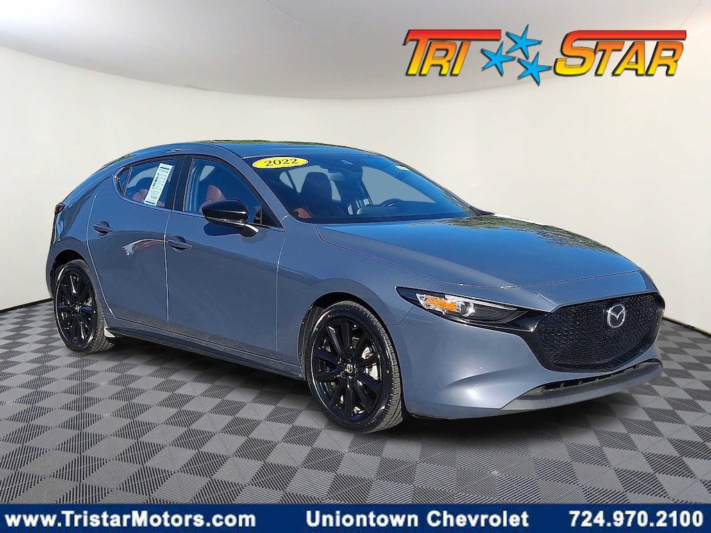 Used 2022 Mazda Mazda3 Hatchback Carbon Edition