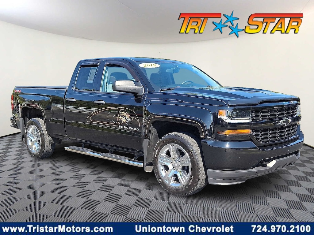 Used 2018 Chevrolet Silverado 1500 Custom Truck