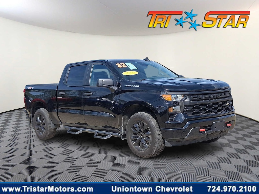Used 2022 Chevrolet Silverado 1500 Custom Truck