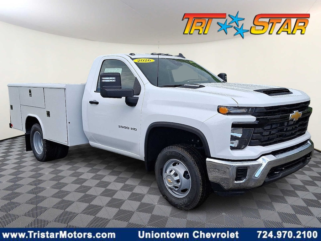 New 2026 Chevrolet Silverado 3500 HD Chassis Cab Work Truck Truck