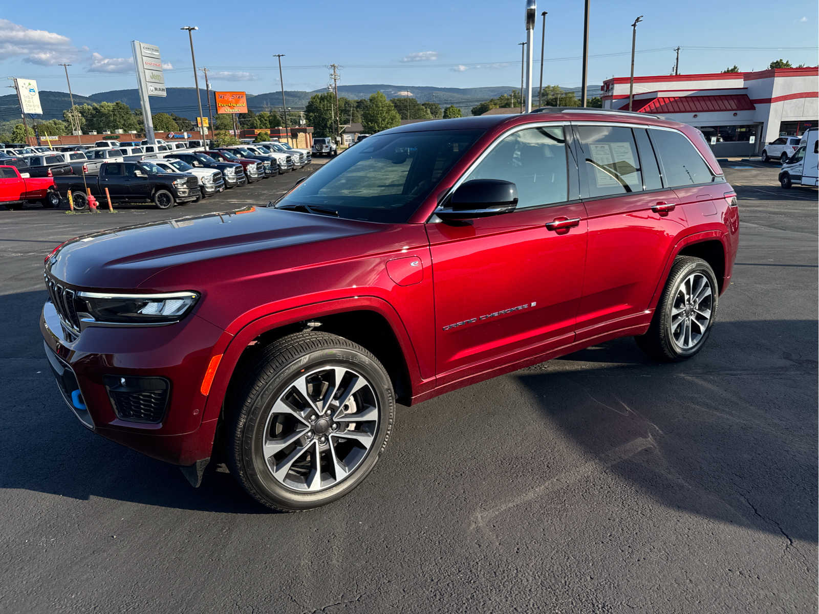 Certified 2023 Jeep Grand Cherokee Overland 4xe with VIN 1C4RJYD61PC663863 for sale in Blairsville, PA