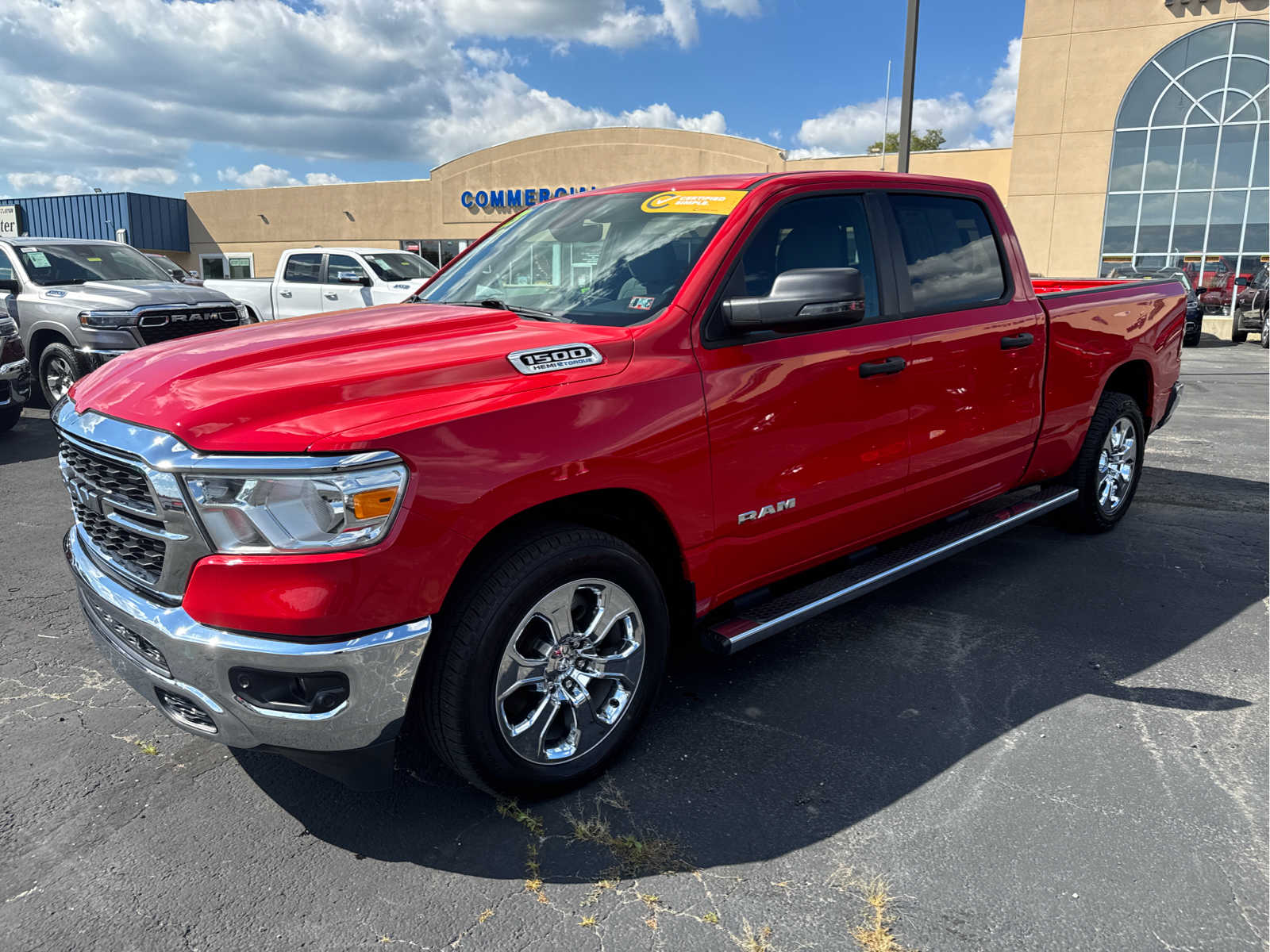 Certified 2023 RAM Ram 1500 Pickup Big Horn/Lone Star with VIN 1C6SRFMT4PN696307 for sale in Blairsville, PA