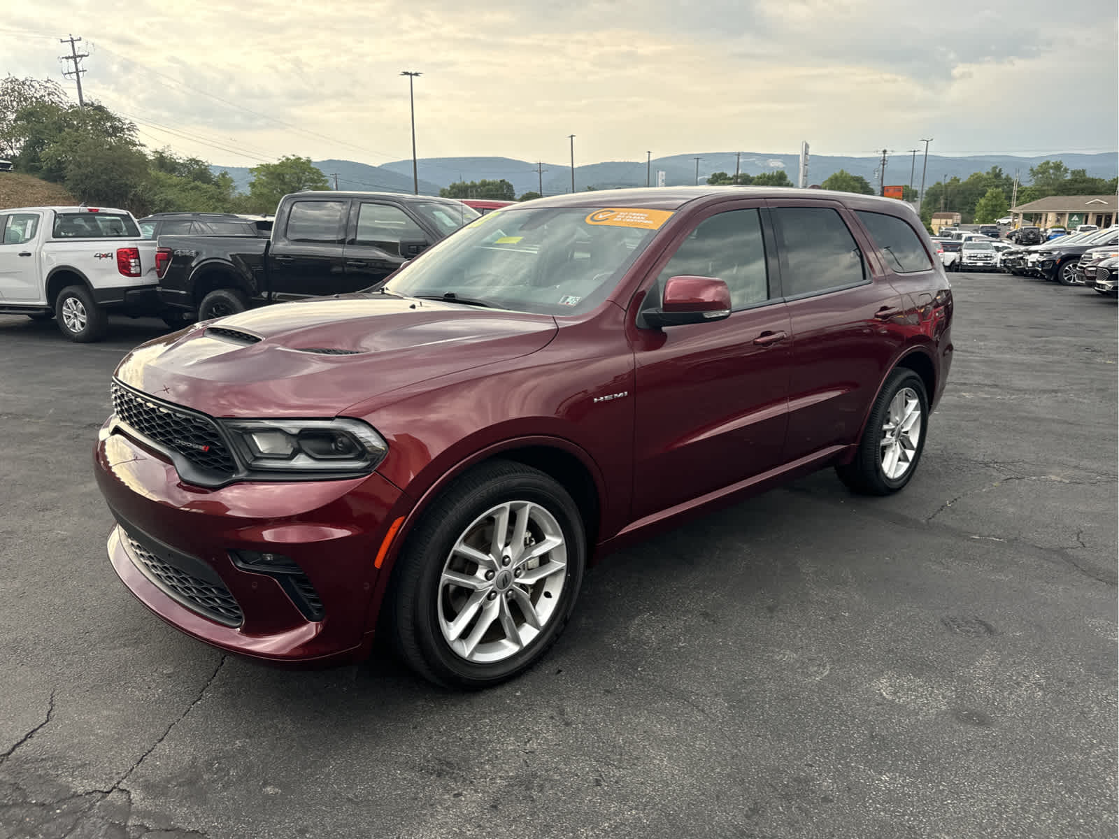 Certified 2022 Dodge Durango R/T with VIN 1C4SDJCT2NC137648 for sale in Blairsville, PA