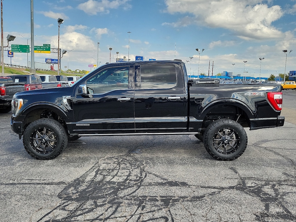 Used 2021 Ford F-150 Platinum 4x4 SuperCrew Cab Styleside 5.5 ft. box 1