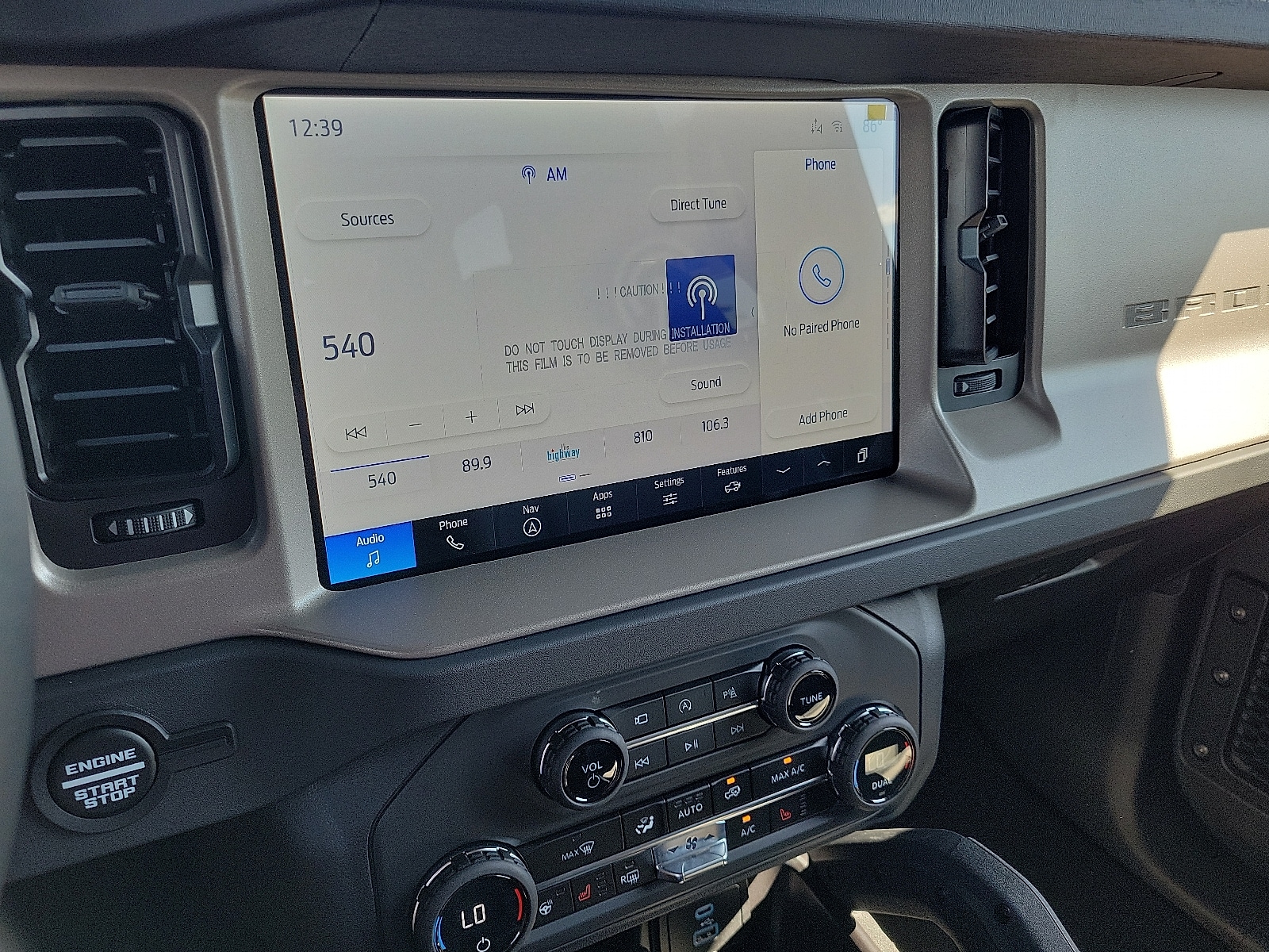 2025 Ford Bronco 4-Door Outer Banks - Photo 15