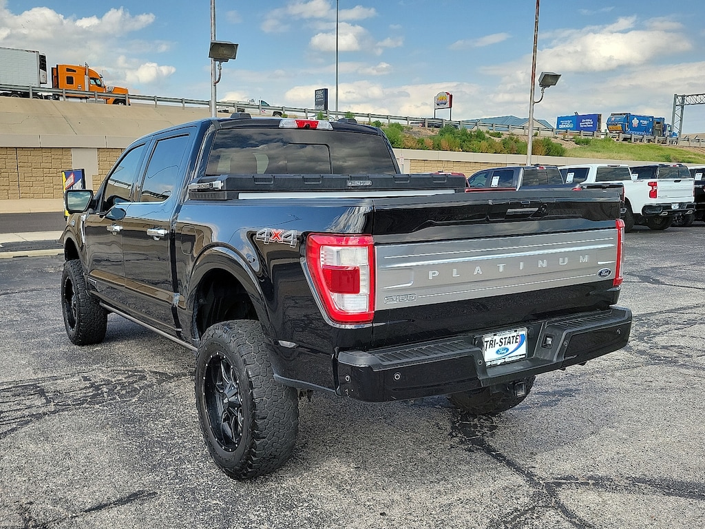 Used 2021 Ford F-150 Platinum 4x4 SuperCrew Cab Styleside 5.5 ft. box 1