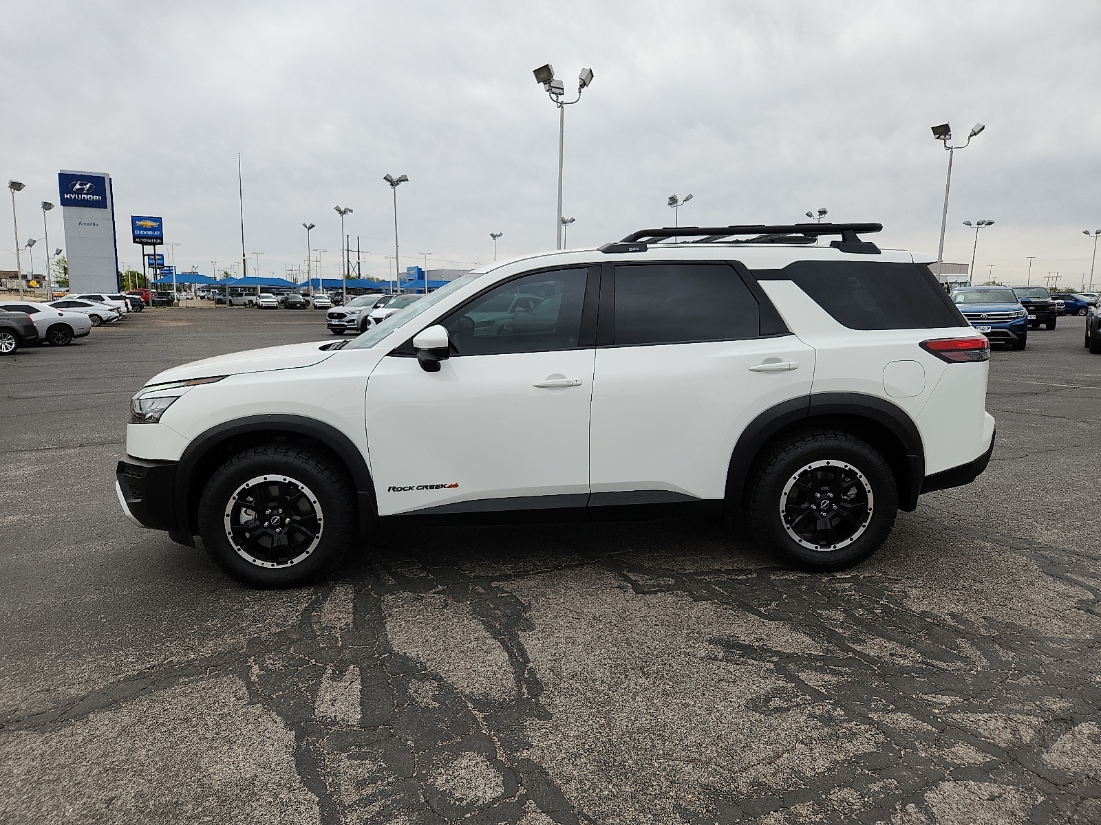 Used 2025 Nissan Pathfinder Rock Creek with VIN 5N1DR3BD2SC221086 for sale in Amarillo, TX