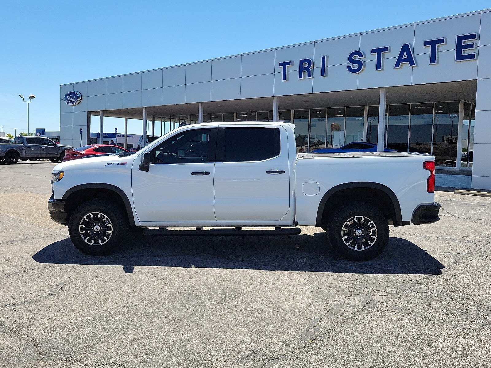 Used 2023 Chevrolet Silverado 1500 ZR2 with VIN 3GCUDHEL4PG282219 for sale in Amarillo, TX