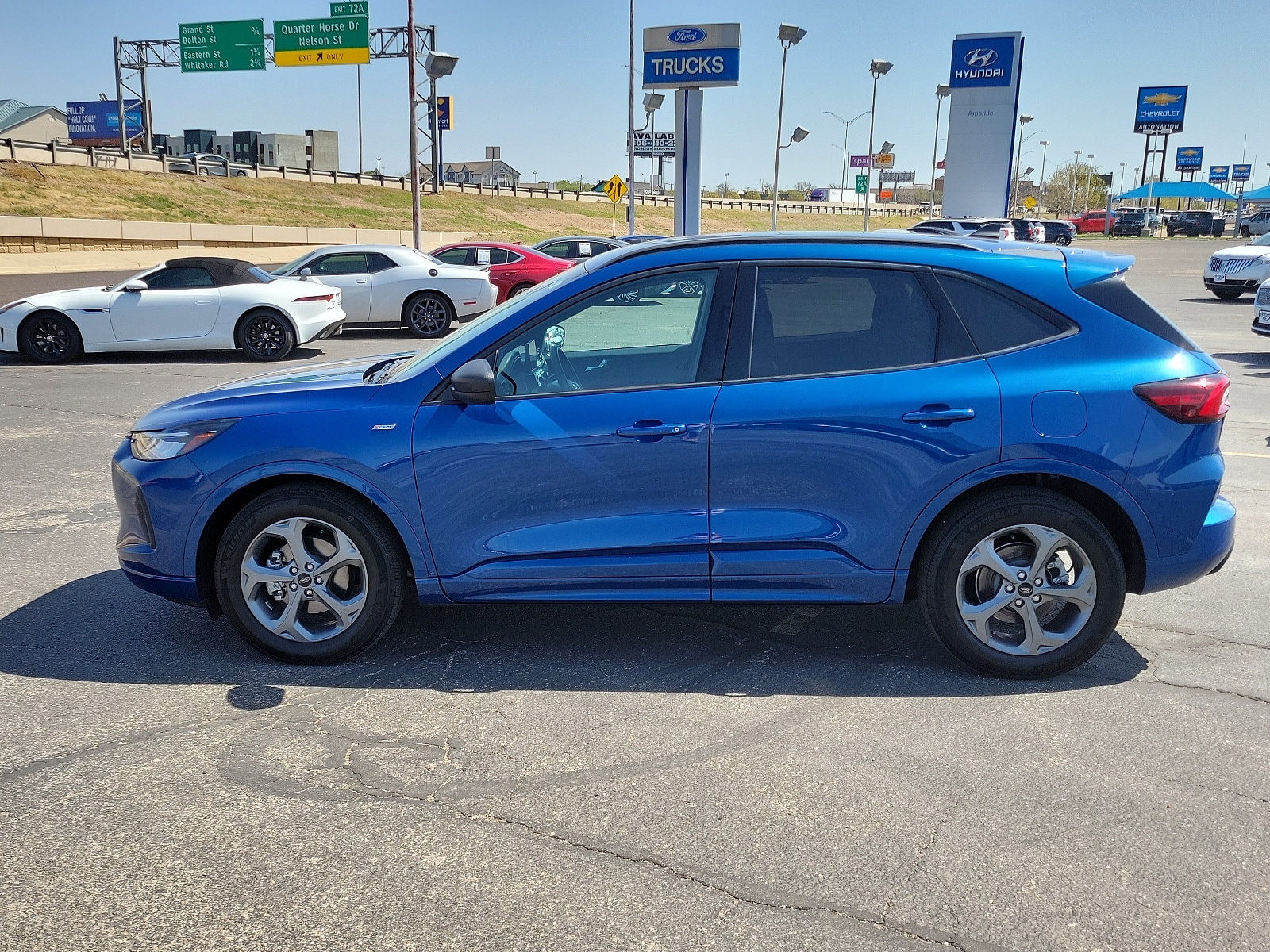 Used 2023 Ford Escape ST-Line with VIN 1FMCU0MZ1PUA06852 for sale in Amarillo, TX