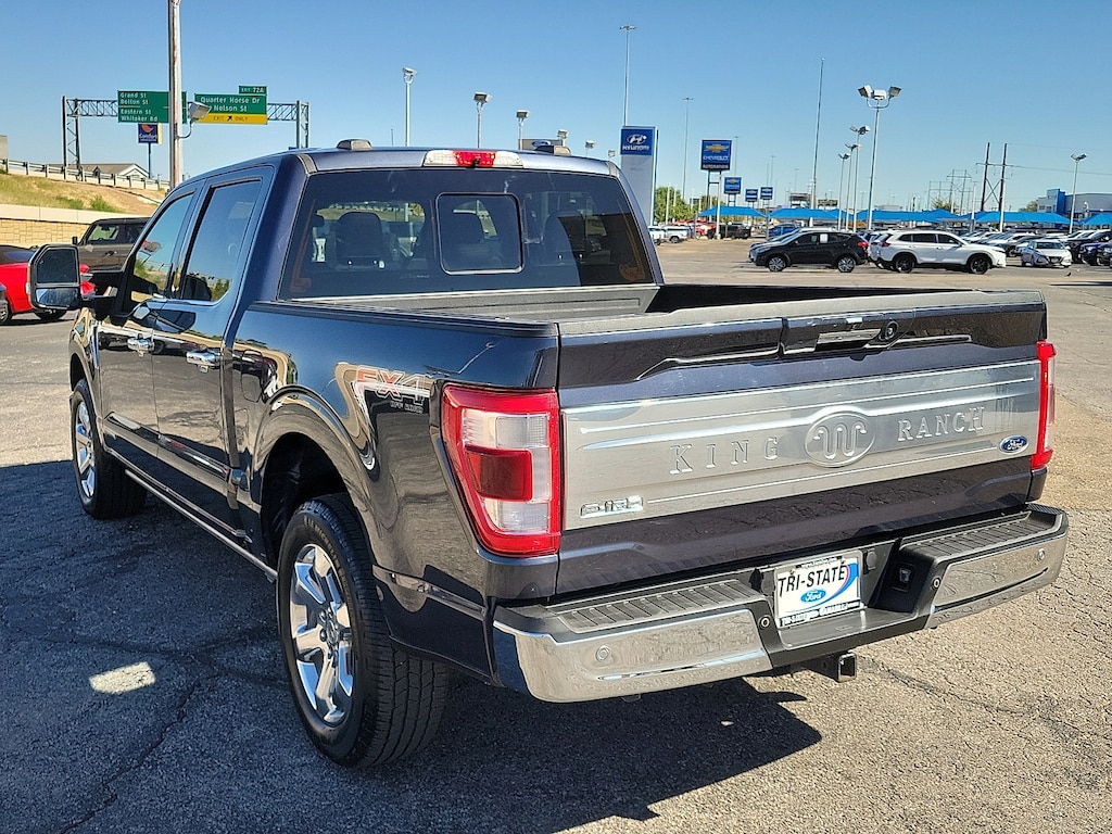 Used 2021 Ford F-150 King Ranch 4x4 SuperCrew Cab Styleside 5.5 ft. box