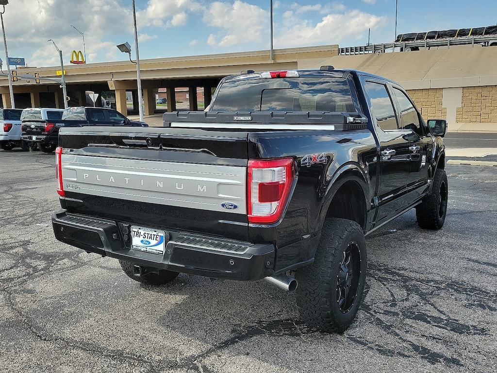 Used 2021 Ford F-150 Platinum 4x4 SuperCrew Cab Styleside 5.5 ft. box 1
