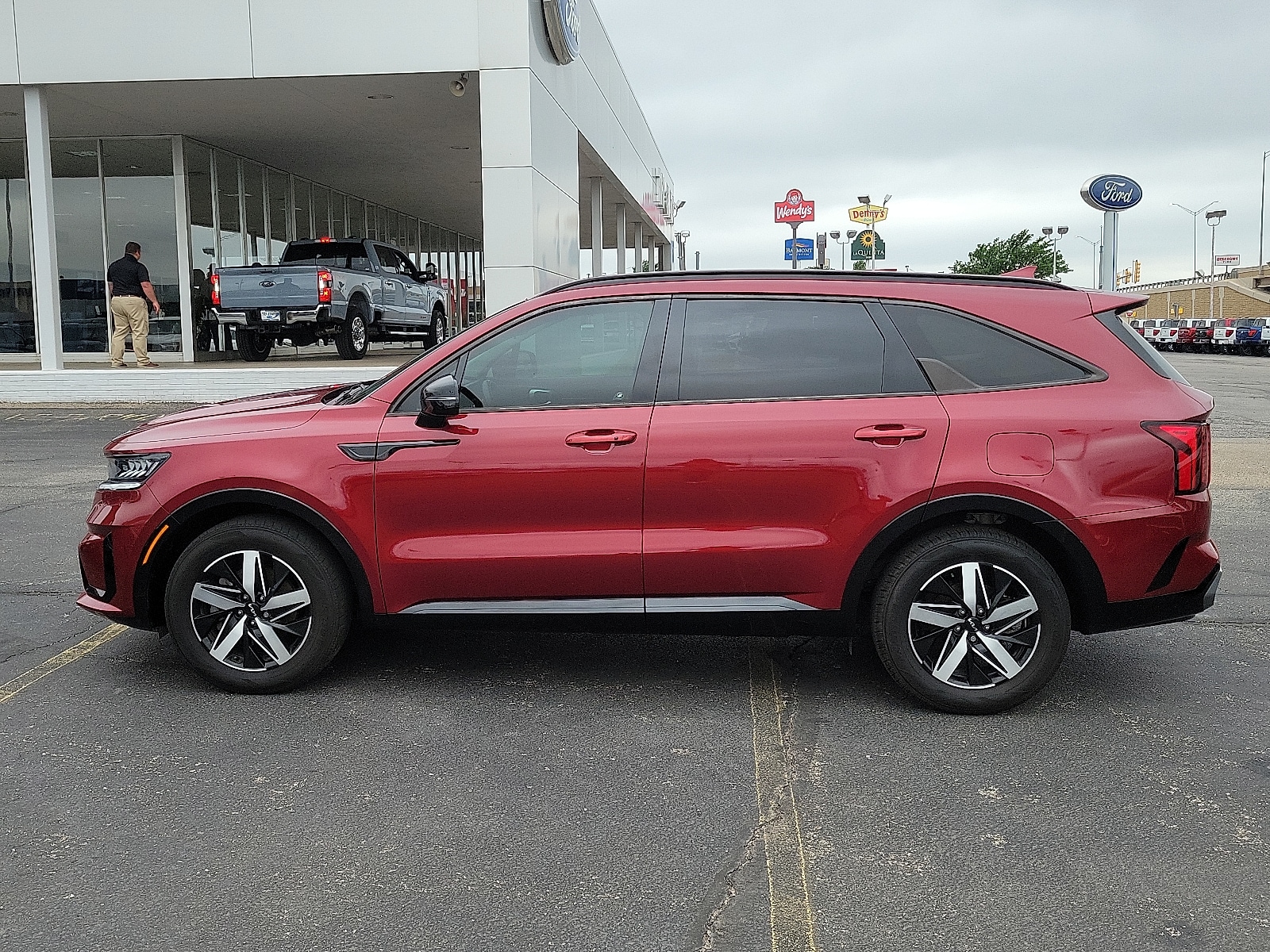 Used 2022 Kia Sorento S with VIN 5XYRL4LC7NG134193 for sale in Amarillo, TX
