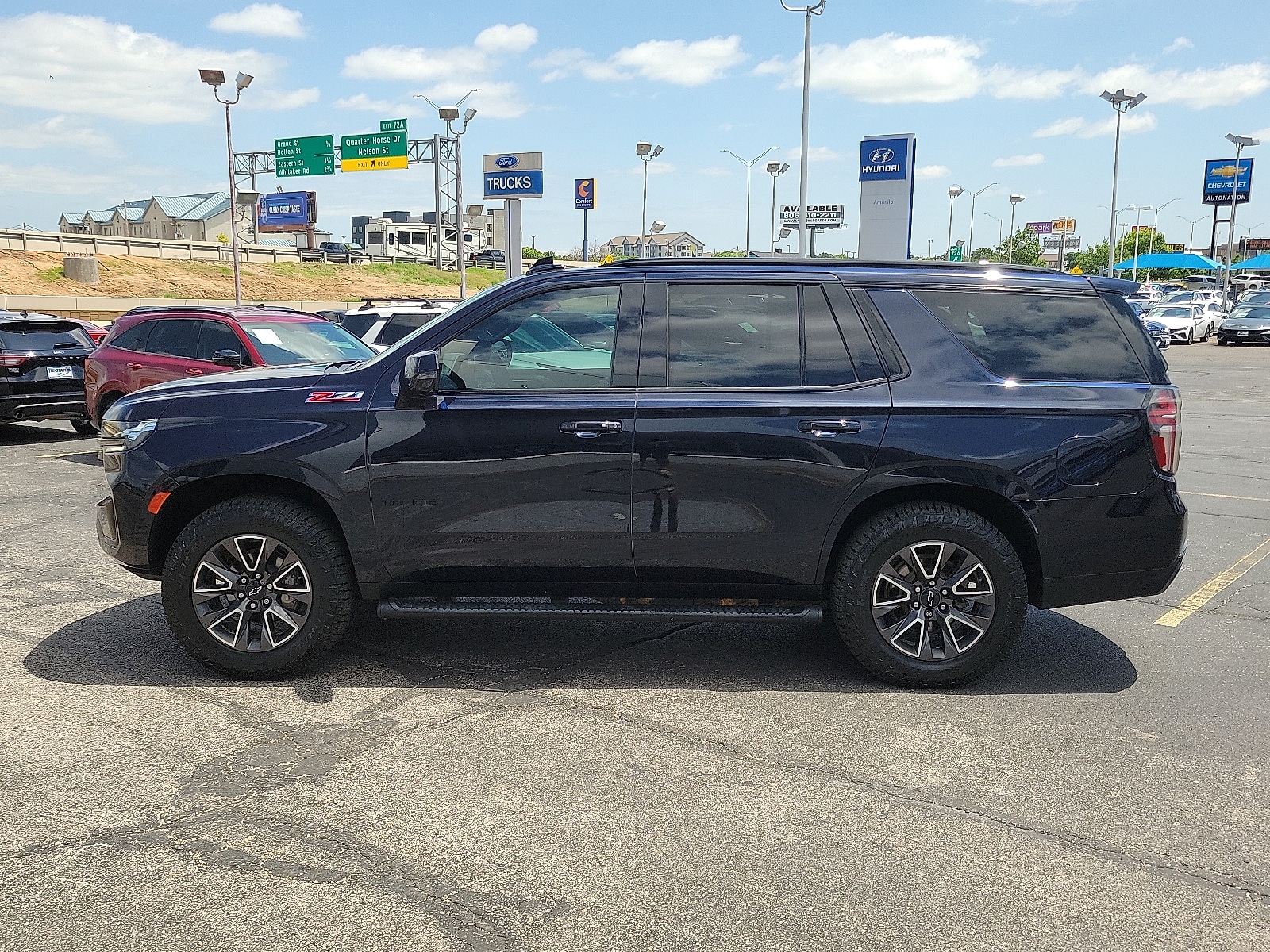 Used 2022 Chevrolet Tahoe Z71 with VIN 1GNSKPKD6NR207885 for sale in Amarillo, TX