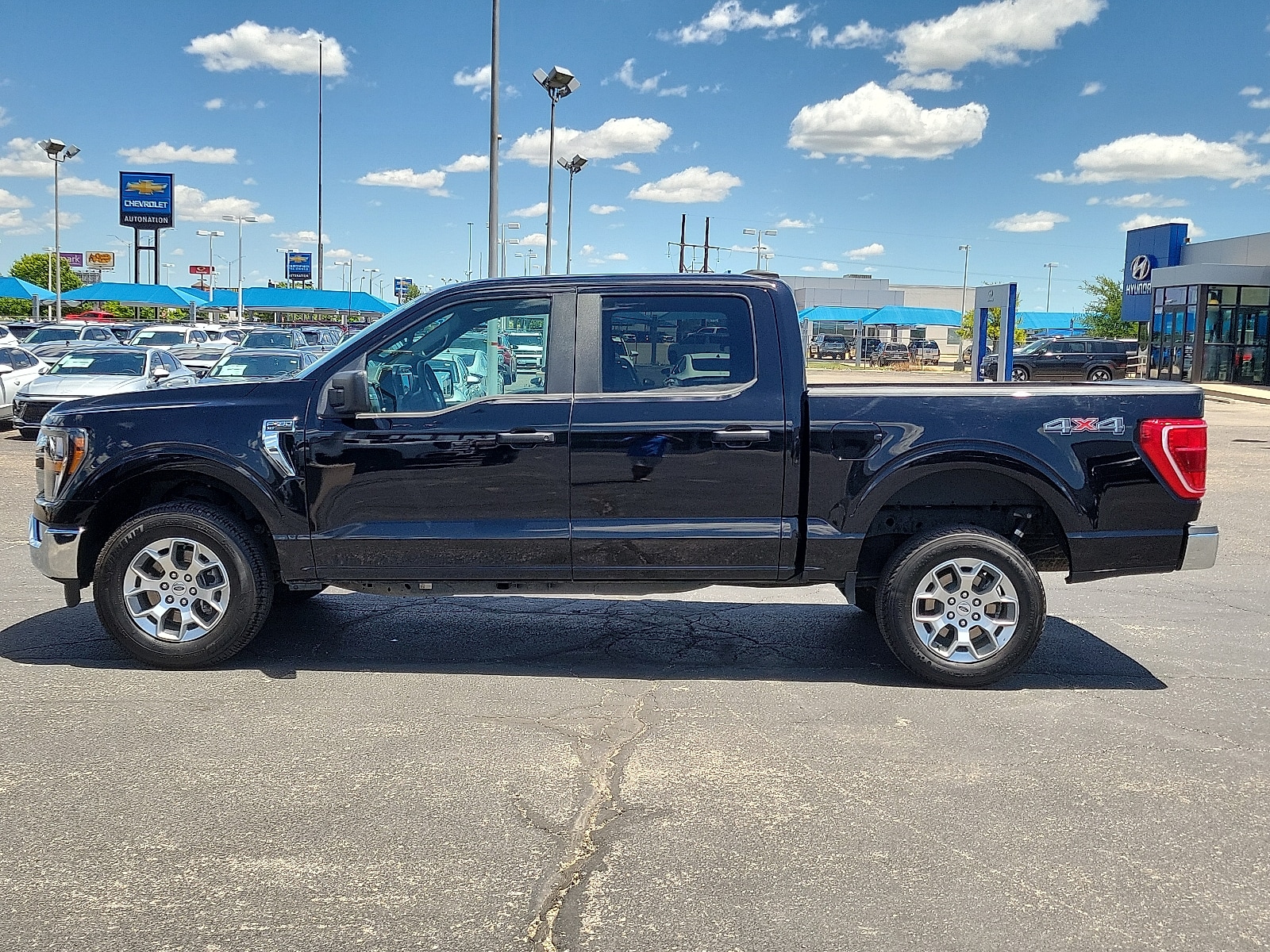 Used 2023 Ford F-150 XLT with VIN 1FTFW1E88PFC47478 for sale in Amarillo, TX